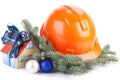 Christmas construction Royalty Free Stock Photo