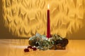 Christmas the contemplative time of the jear Royalty Free Stock Photo