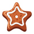 christmas cookie star