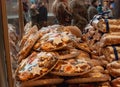 Christmas cookies and bread Royalty Free Stock Photo