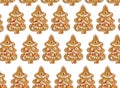 Christmas cookies festive tradition delicious handmade dessert decemberdecember sweet decoration on white background snack