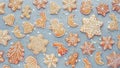 Christmas Cookies. Handmade Gift. Ney Year Concept