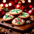 christmas cookies, traditional festive holiday treats