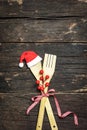 Christmas cooking or baking background Royalty Free Stock Photo