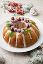 Christmas Cranberry Cake