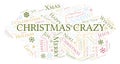 Christmas Crazy word cloud