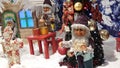 Christmas creative decoration using dolls