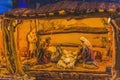 Christmas Creche Nativity Cathedral Church Nimes Gard France