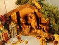 Christmas Creche Nativity scene