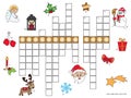 Christmas crossword for children