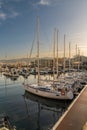 Vigo sport Harbour Royalty Free Stock Photo