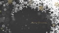 Christmas dark background Royalty Free Stock Photo