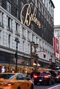 Christmas decor at Macy`s flagship store at Herald Square in New York Royalty Free Stock Photo