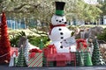 Christmas Decor at SeaWorld Orlando in Florida