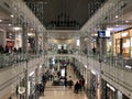 Christmas decor at the Westchester Mall in White Plains, New York