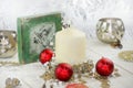 Christmas decoration with angel Royalty Free Stock Photo