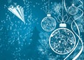 Christmas decoration background