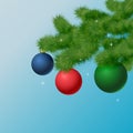 Christmas decoration background.