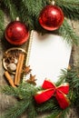 Christmas decoration background