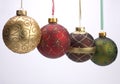 Christmas decoration balls Royalty Free Stock Photo