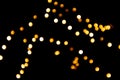 Christmas decoration, bokeh, golden and white lights, background illuminated