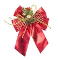 Christmas decoration bow knot Royalty Free Stock Photo
