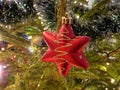Christmas decoration daub Royalty Free Stock Photo