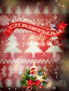 Christmas decoration. EPS 10 Royalty Free Stock Photo