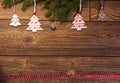 Christmas decoration, fir branch Norwegian themed decorations