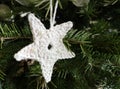 Hand crocheted star, Christmas decoration