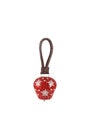 Christmas decoration isolated on white background Clipping path included for easy editing. Cow bell