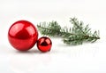 Christmas decoration, Christmas, landscape, red Royalty Free Stock Photo