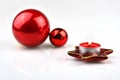 Christmas decoration, Christmas, landscape, red Royalty Free Stock Photo