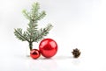 Christmas decoration, Christmas, landscape, red Royalty Free Stock Photo
