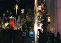 The Farmers Market at Christmas time, Los Angeles, USA Royalty Free Stock Photo