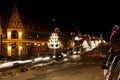 Christmas Decoration at Night Gramado