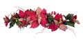 Christmas Decoration - Poinsettia