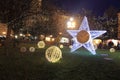 Christmas decoration in Prague