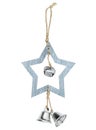 Christmas decoration in the shape of a star Royalty Free Stock Photo