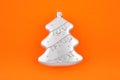 Christmas decoration silver fir