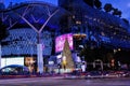 Christmas Decoration at Singapore Orchard Road. Royalty Free Stock Photo