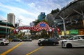 Christmas Decoration at Singapore Orchard Road. Royalty Free Stock Photo