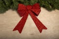 Christmas decoration in wood Background