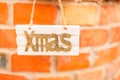 Christmas decoration, Xmas sign Royalty Free Stock Photo