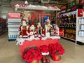 Christmas decorations at an Ace Hardware retail store in Orlando, Florida