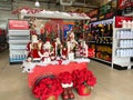 Christmas decorations at an Ace Hardware retail store in Orlando, Florida