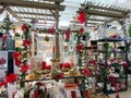 Christmas decorations at an Ace Hardware retail store in Orlando, Florida