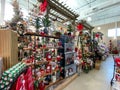 Christmas decorations at an Ace Hardware retail store in Orlando, Florida