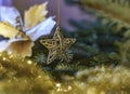 christmas decorations on the christmas. Royalty Free Stock Photo