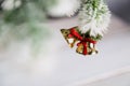 Christmas decorations, holiday home related concept Royalty Free Stock Photo